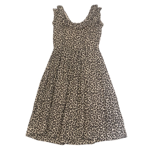 Sea New York Lottie Leopard Print Midi Dress - Picture 5 of 8